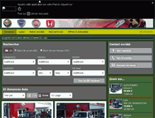 Tablet Screenshot of alfaromeo-fiat-lancia-arles.com